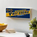 West Virginia University Mantle Sign, Down Home Fans, 5x18