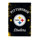 Pittsburgh Steelers Wood Wall Sign, 16x24