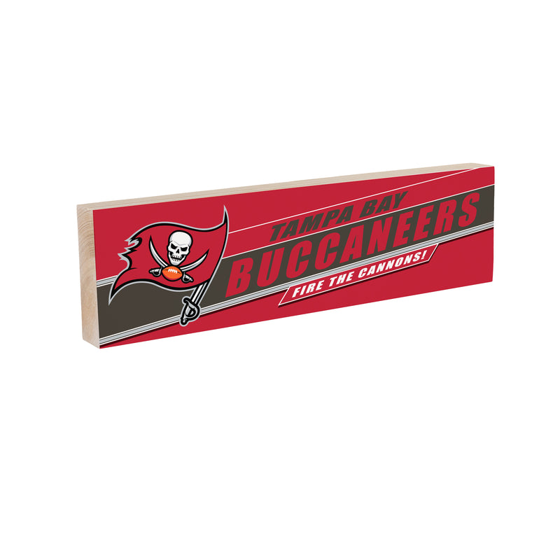 Tampa Bay Buccaneers Mantle Sign, Down Home Fans, 5x18