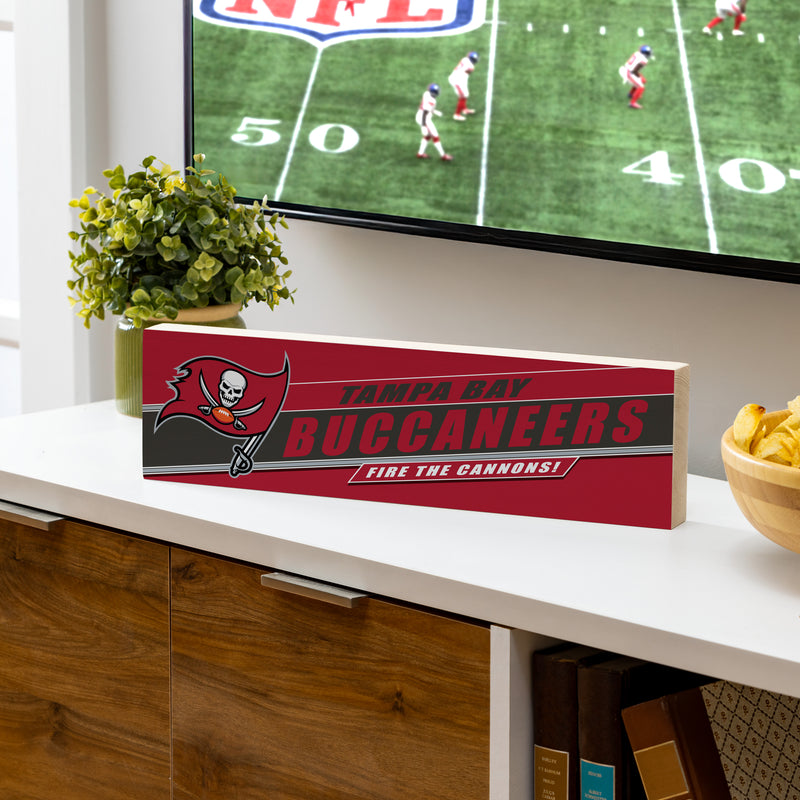 Tampa Bay Buccaneers Mantle Sign, Down Home Fans, 5x18