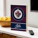 Winnipeg Jets Plock, Down Home Fans, 8x12