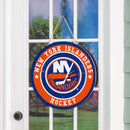 New York Islanders Round Door Décor with Hanging Rope, 18x18