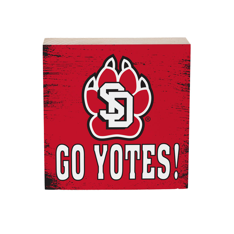 University of South Dakota Plock, Down Home Fans, 6x6