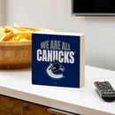 Vancouver Canucks Plock, Down Home Fans, 6x6