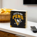 Pittsburgh Penguins Plock, Down Home Fans, 6x6