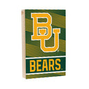 Baylor University Plock, Down Home Fans, 8x12