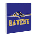 Baltimore Ravens Wood Wall Sign, 12x12