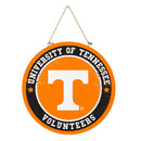 University of Tennessee Round Door Decor with Hanging Rope, 18x18