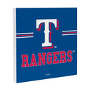 Texas Rangers Wood Wall Sign, 12x12