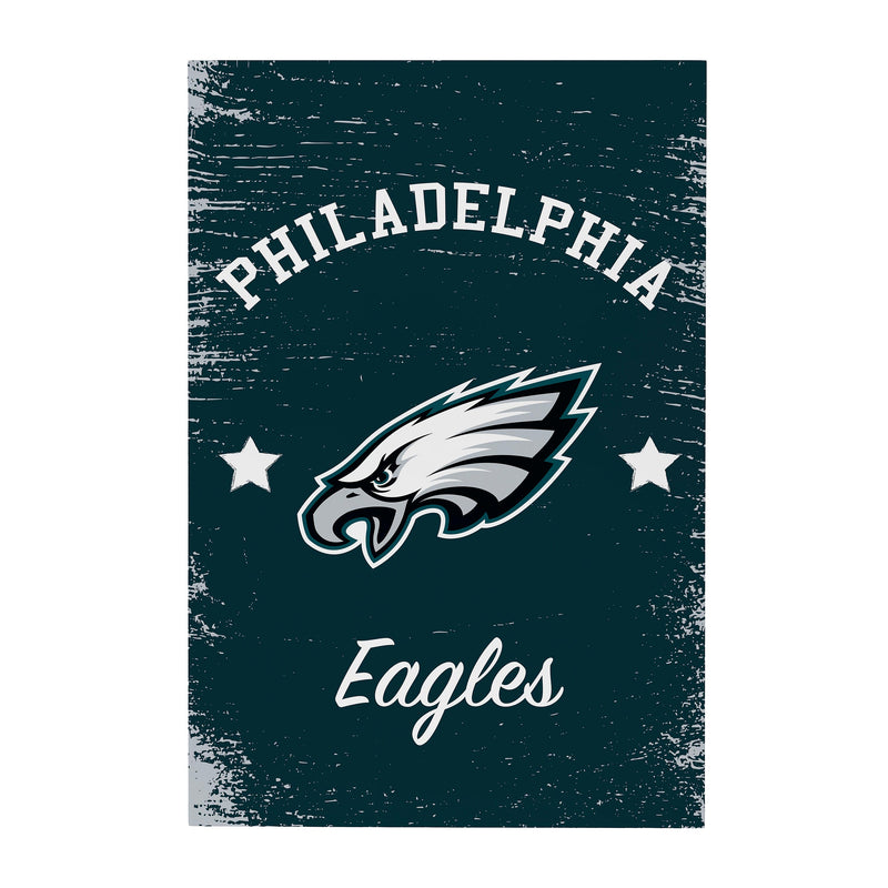 Philadelphia Eagles Wood Wall Sign, 16x24