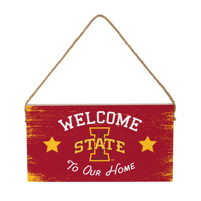 Iowa State University Wood Wall Sign, 6x11