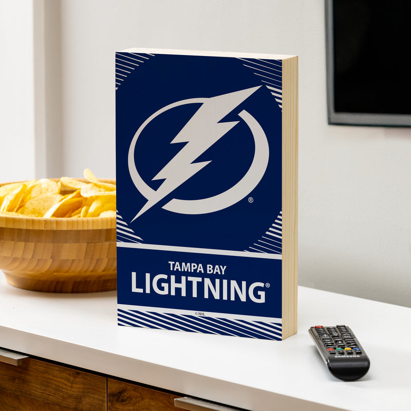 Tampa Bay Lightning Plock, Down Home Fans, 8x12