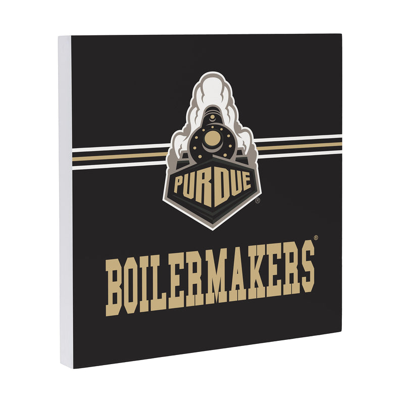 Purdue University Wood Wall Sign, 12x12