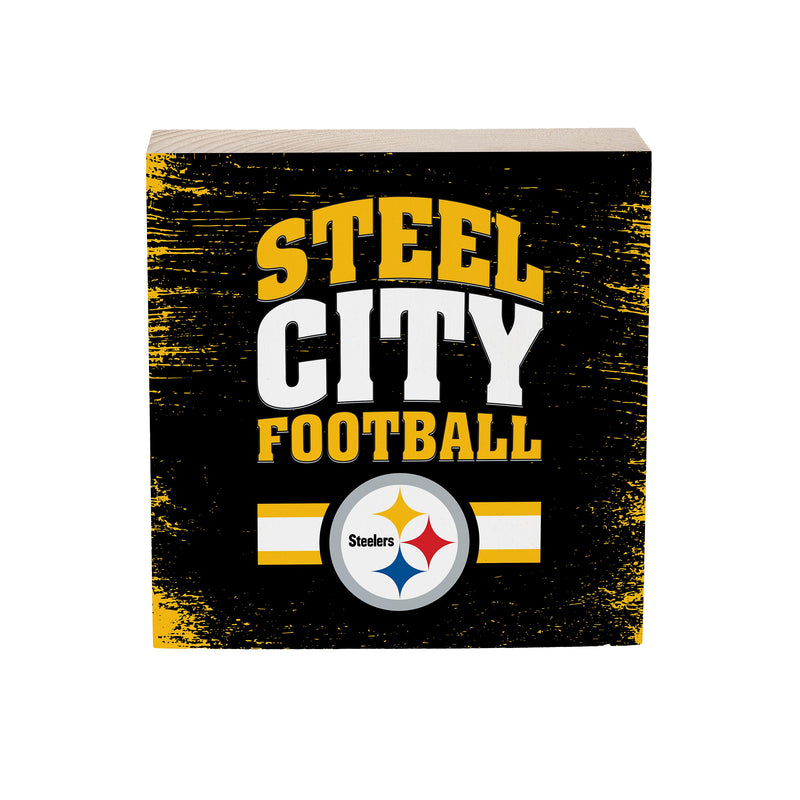 Pittsburgh Steelers Plock, Down Home Fans, 6x6