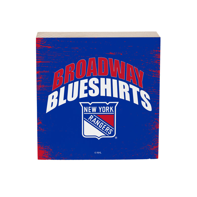 New York Rangers Plock, Down Home Fans, 6x6