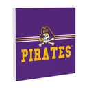 East Carolina University Wood Wall Sign, 12x12