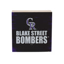 Colorado Rockies Plock, Down Home Fans, 6x6