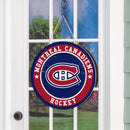 Montreal Canadiens Round Door Décor with Hanging Rope, 18x18