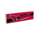 Arizona Cardinals Mantle Sign, Down Home Fans, 5x18
