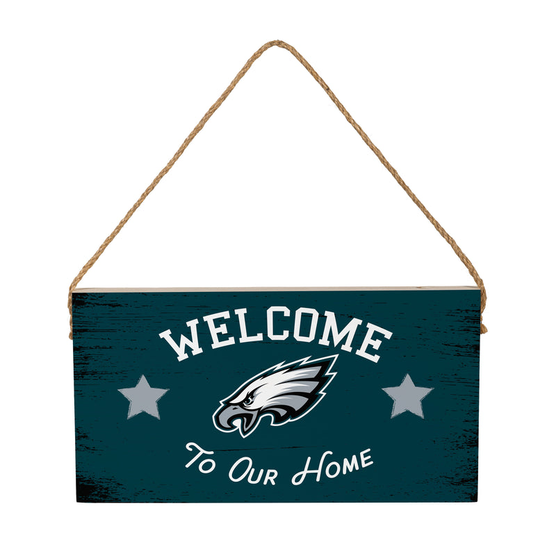 Philadelphia Eagles Wood Wall Sign, 6x11