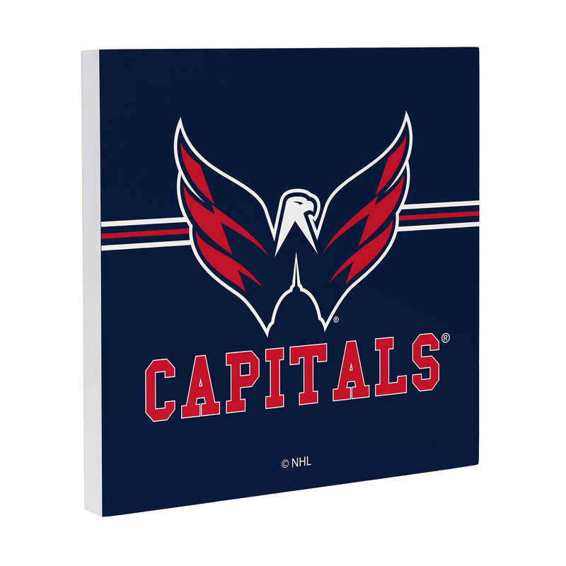 Washington Capitals Wood Wall Sign, 12x12