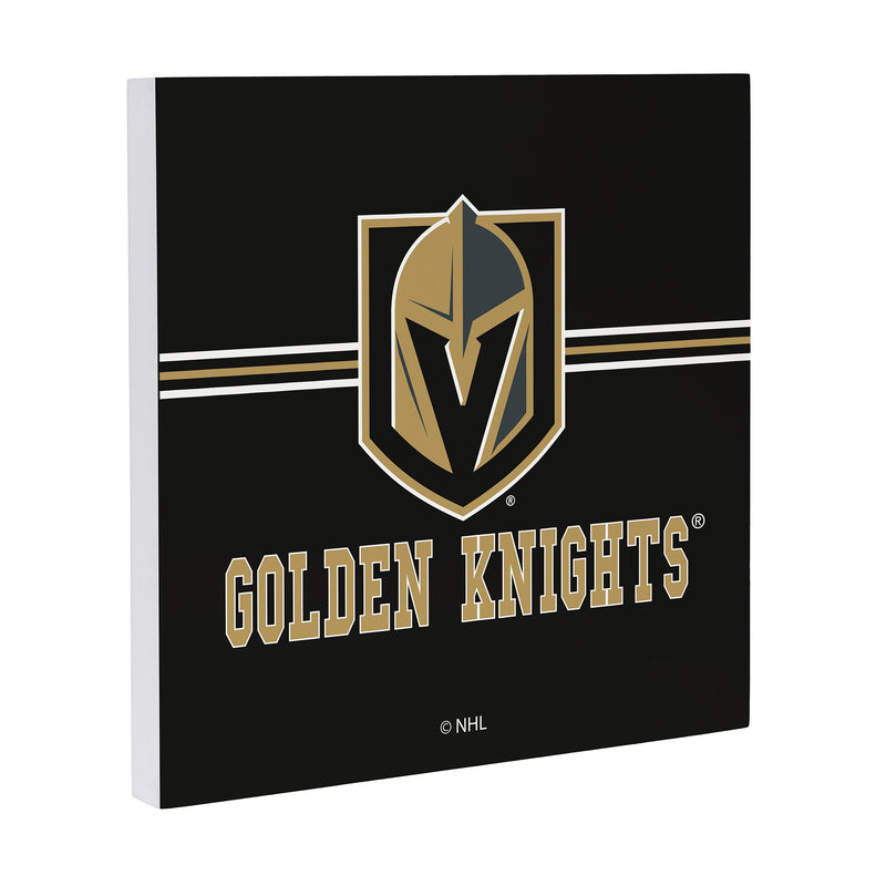 Vegas Golden Knights Wood Wall Sign, 12x12