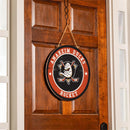 Anaheim Ducks Round Door Décor with Hanging Rope, 18x18