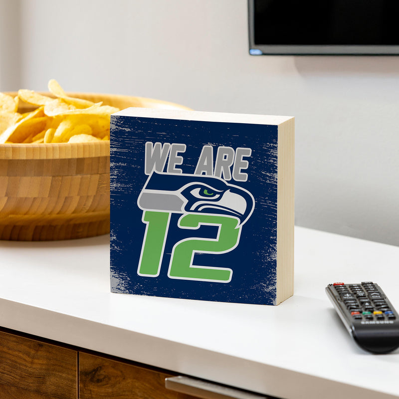 Seattle Seahawks Plock, Down Home Fans, 6x6