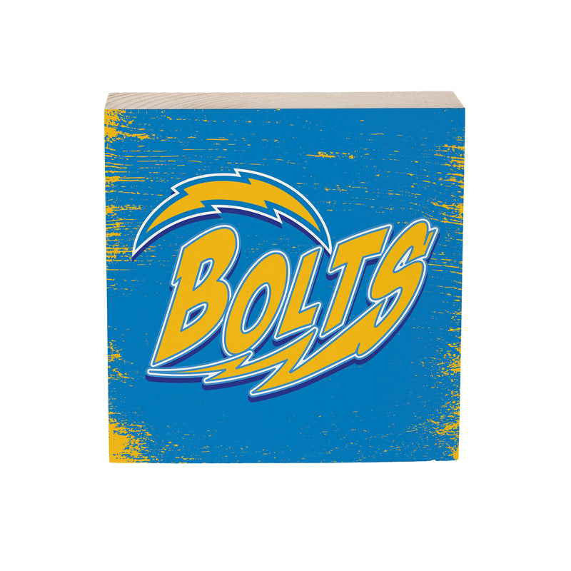 Los Angeles Chargers Plock, Down Home Fans, 6x6