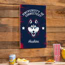 University of Connecticut Wood Wall Sign, 16x24