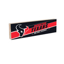 Houston Texans Mantle Sign, Down Home Fans, 5x18