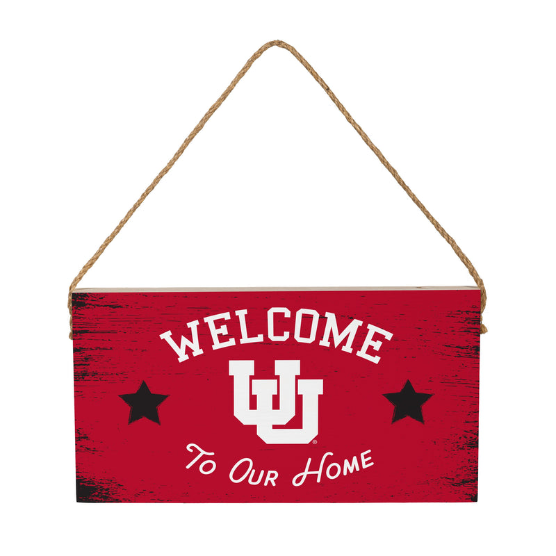 University of Utah Wood Wall Sign, 6x11