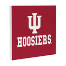 Indiana University Wood Wall Sign, 12x12