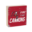Tampa Bay Buccaneers Plock, Down Home Fans, 6x6