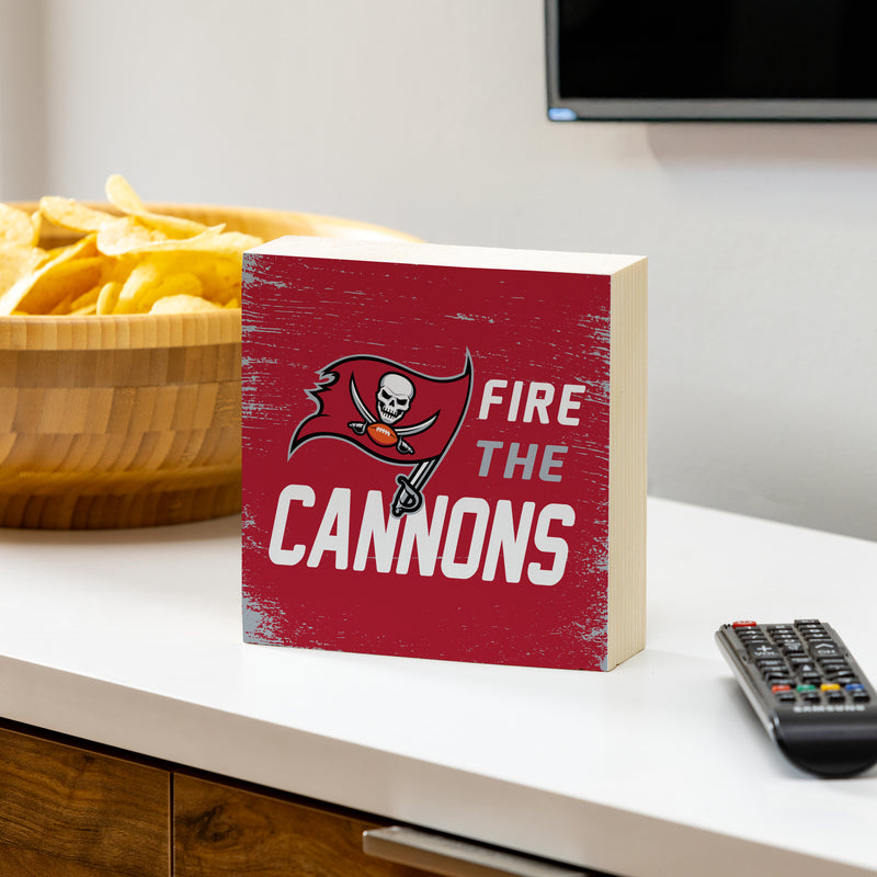 Tampa Bay Buccaneers Plock, Down Home Fans, 6x6