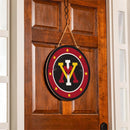 Virginia Military Institute Round Door Décor with Hanging Rope, 18x18