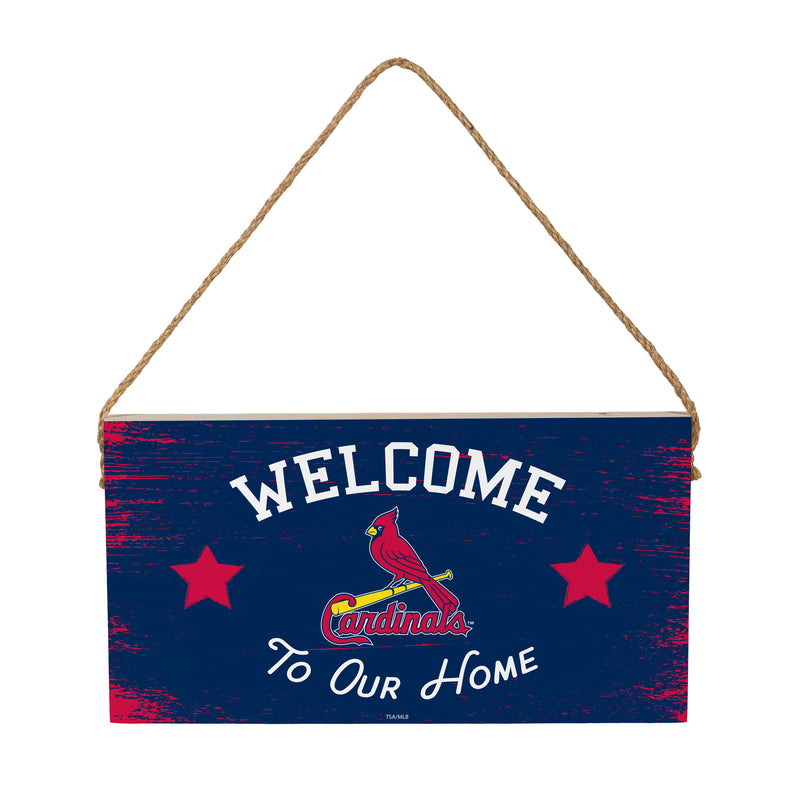 St Louis Cardinals Wood Wall Sign, 6x11