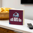 Colorado Avalanche Plock, Down Home Fans, 6x6