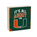University of Miami Plock, Down Home Fans, 6x6