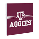 Texas A&M Wood Wall Sign, 12x12