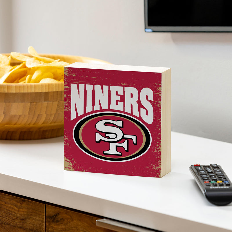 San Francisco 49ers Plock, Down Home Fans, 6x6