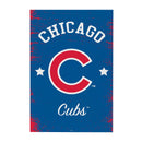 Chicago Cubs Wood Wall Sign, 16x24