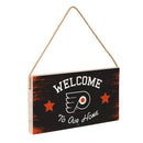 Philadelphia Flyers Wood Wall Sign, 6x11