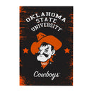 Oklahoma State University Wood Wall Sign, 16x24