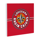 University of Louisiana at Lafayette Wood Wall Sign, 12x12