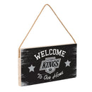 Los Angeles Kings Wood Wall Sign, 6x11