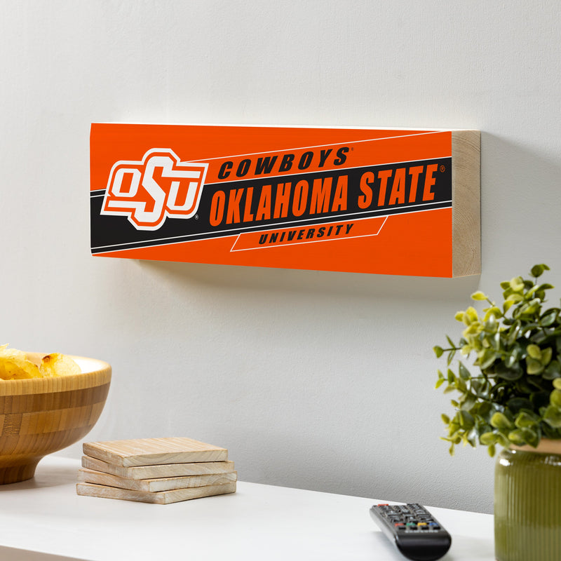 Oklahoma State University Mantle Sign, Down Home Fans, 5x18