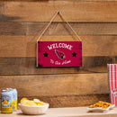Arizona Cardinals Wood Wall Sign, 6x11
