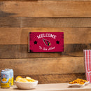 Arizona Cardinals Wood Wall Sign, 6x11