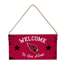 Arizona Cardinals Wood Wall Sign, 6x11